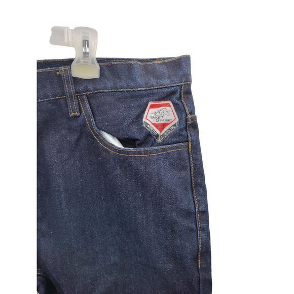BLACK‎ STALLION FLAME-RESISTANT DENIM JEANS, NFPA 2112 (40x34) - Picture 5 of 8